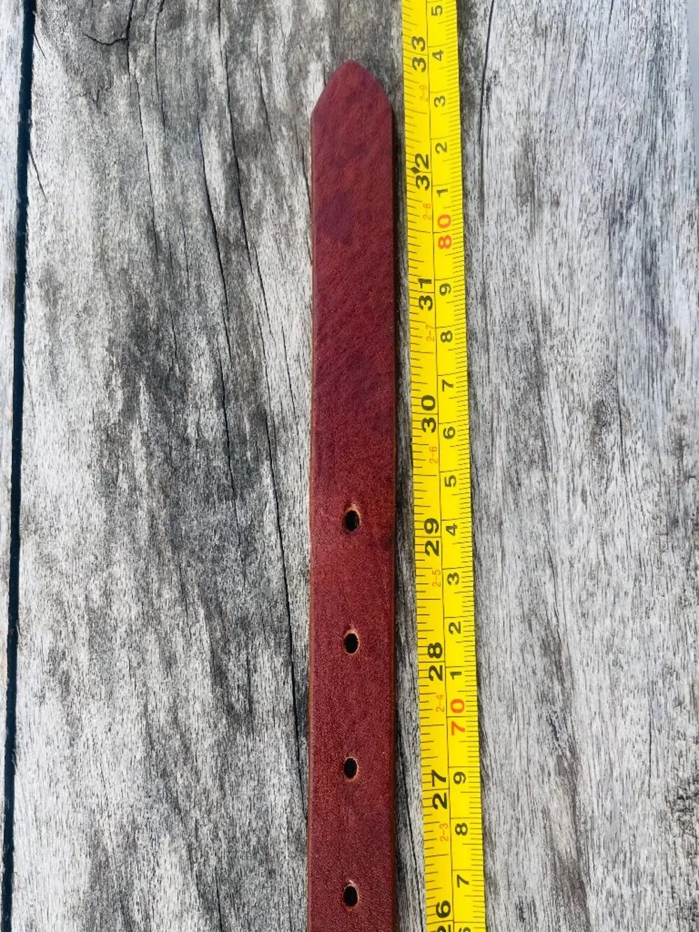The Limited Genuine Leather Brown Narrow Dented Silver Buckle Belt Made in Italy